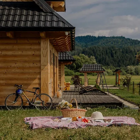 Polne Drewniana Osada W Harklowej Holiday home Harklowa